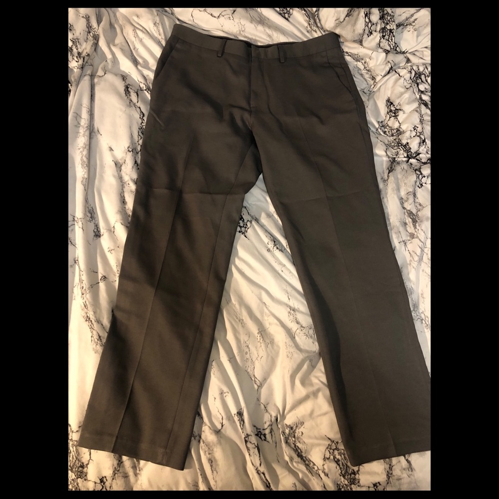 Men's Kenneth Cole Gray Dress Pants
